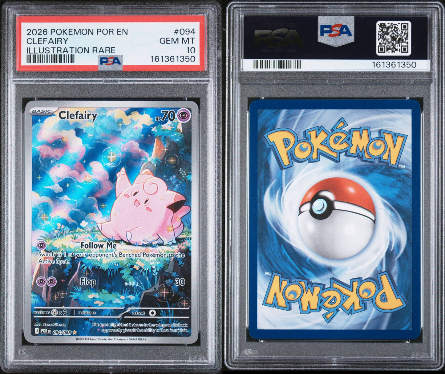 PSA 10 CLEFAIRY 094