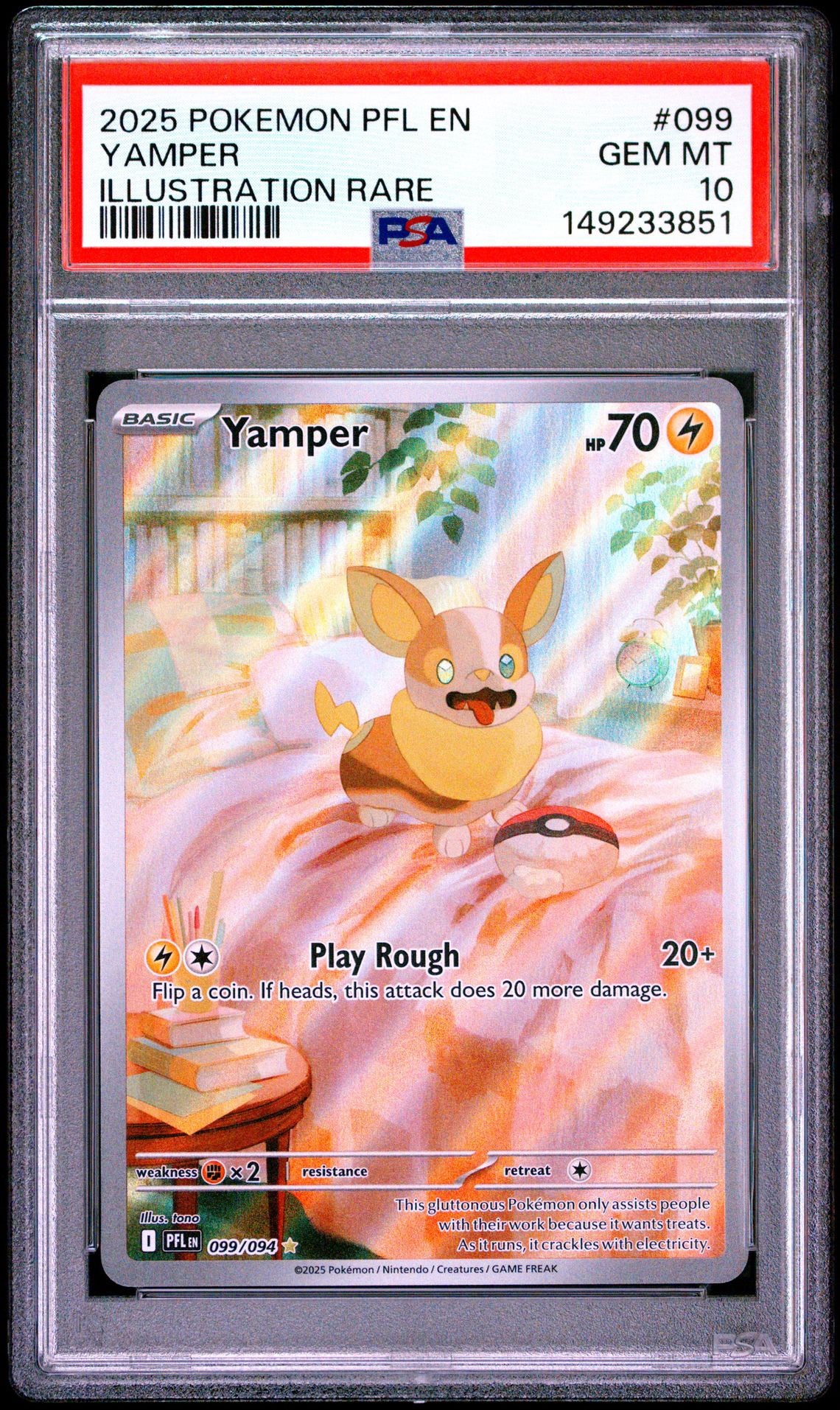 PSA 10 #099 YAMPER