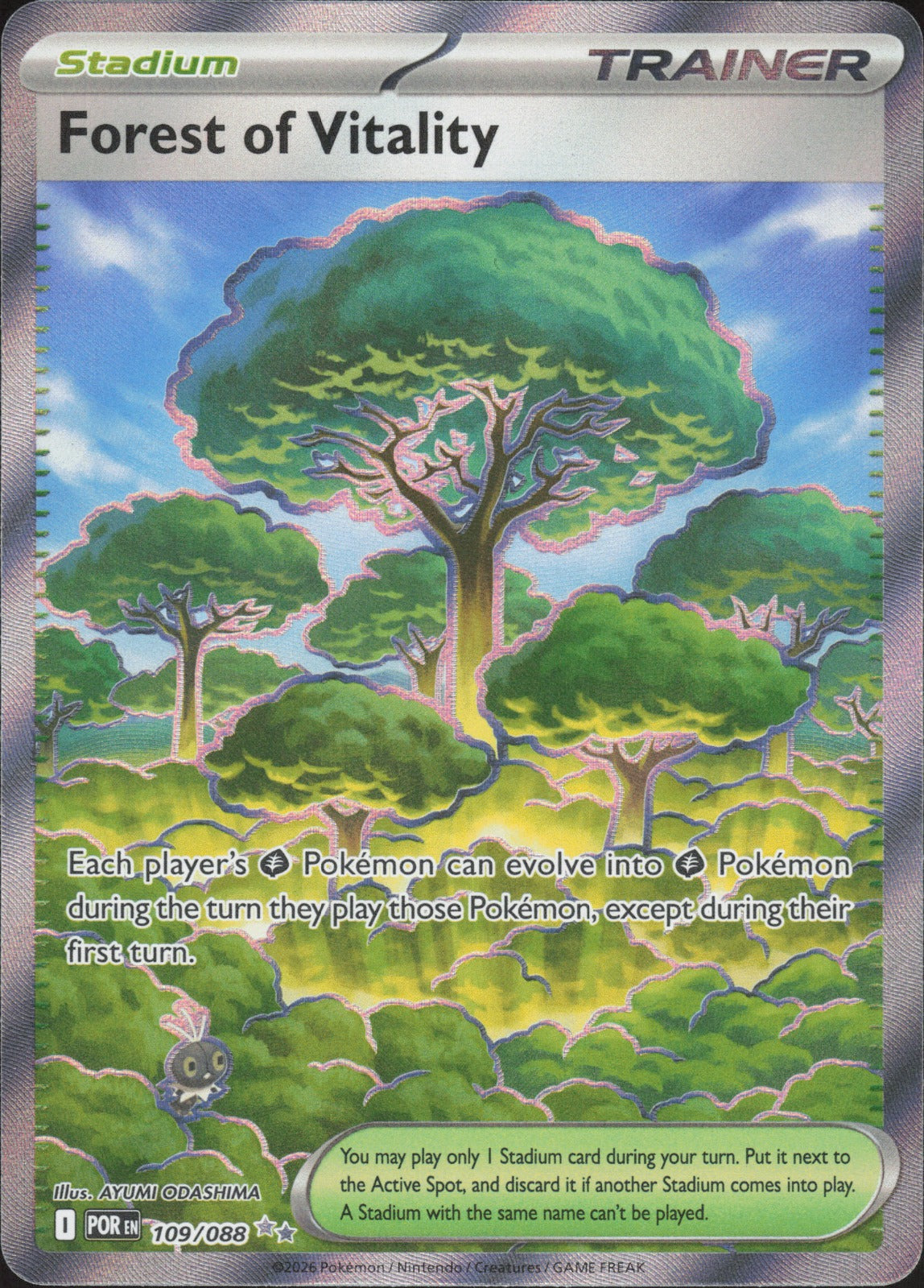 Forest of Vitality Holo Ultra Rare ME03: Perfect Order 109/088 NM