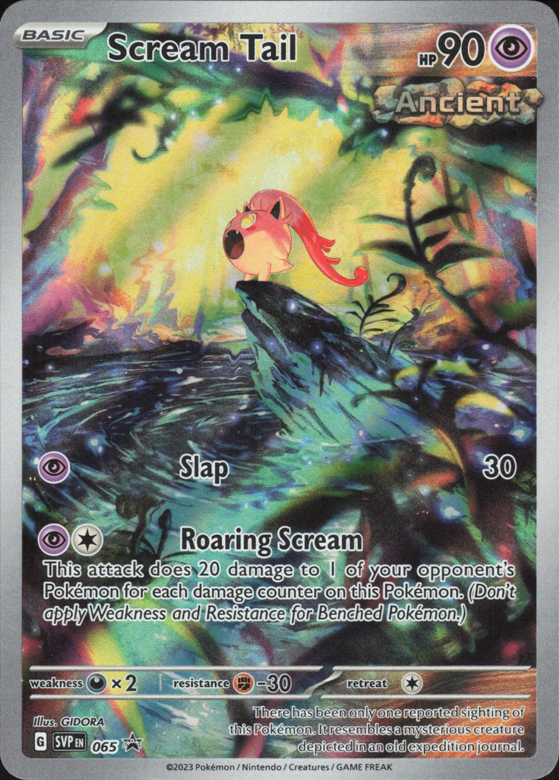 Scream Tail Holo Promo SV: Scarlet & Violet Promo Cards 065 NM