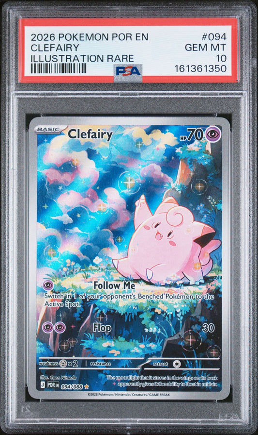 PSA 10 CLEFAIRY 094