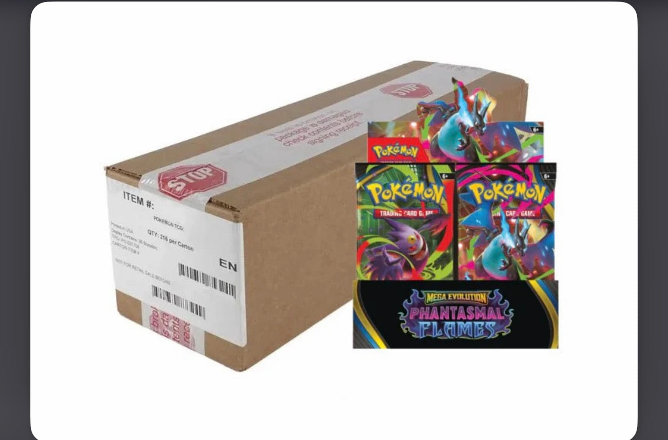 Phantasmal Flames Sealed Booster Box Case