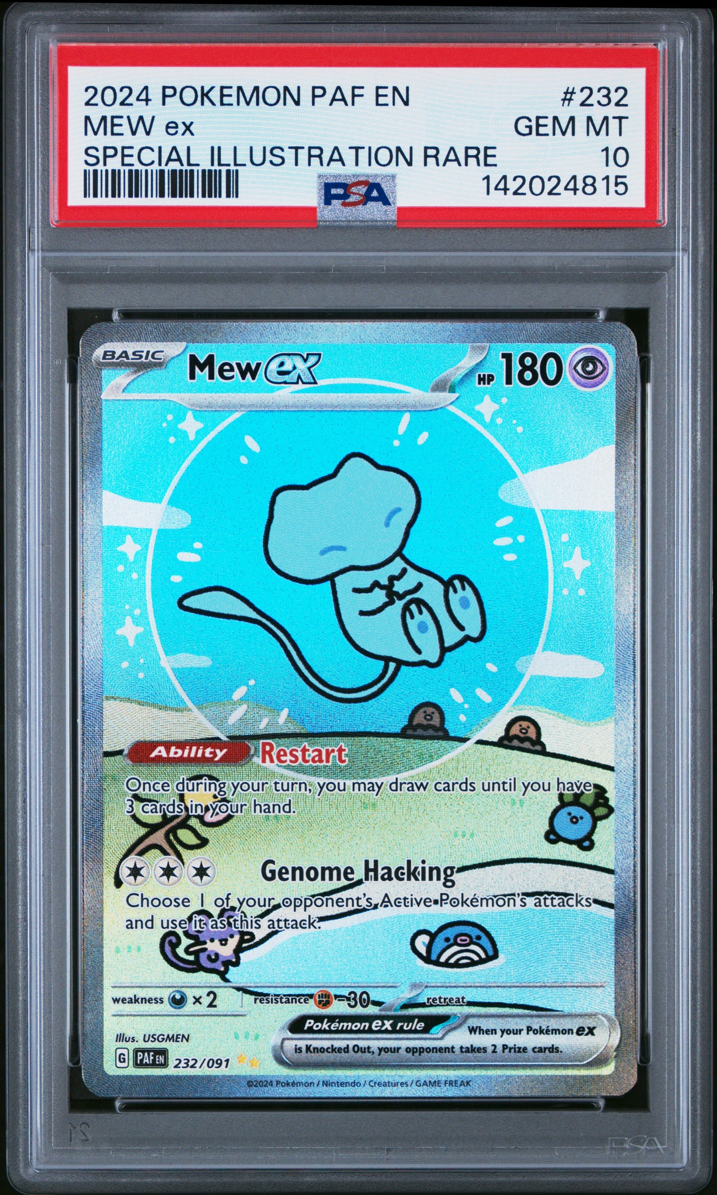 PSA 10 Bubble Mew