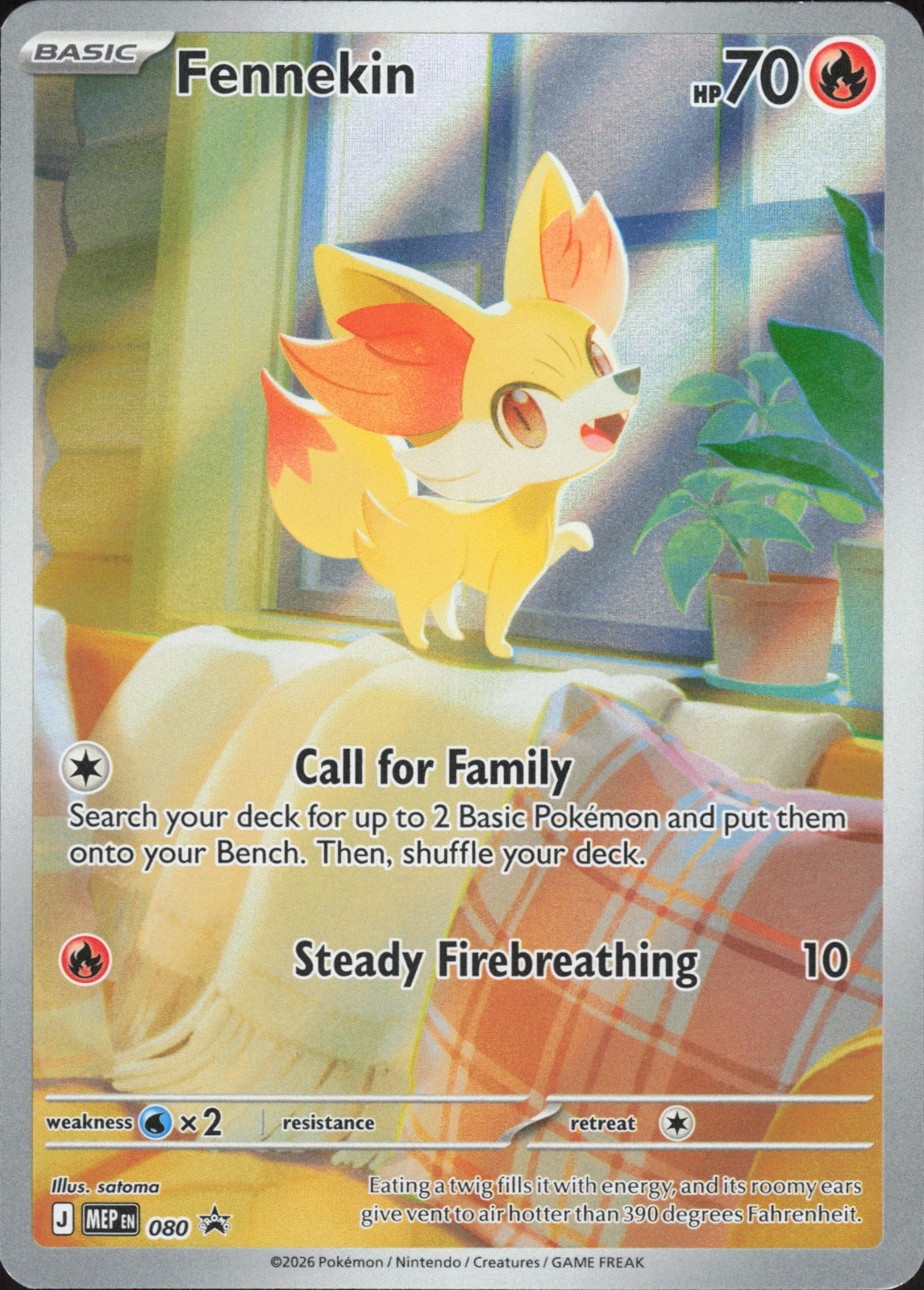 Fennekin Common ME04: Chaos Rising 011/086 NM