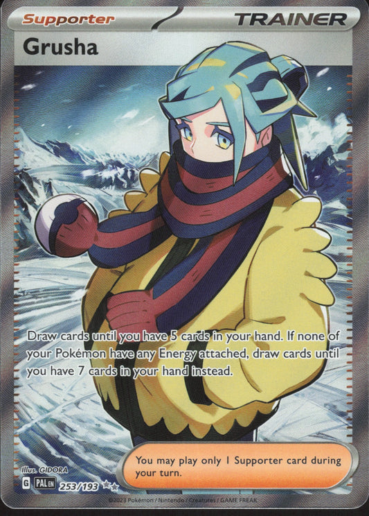 Grusha Holo Ultra Rare SV02: Paldea Evolved 253/193 NM