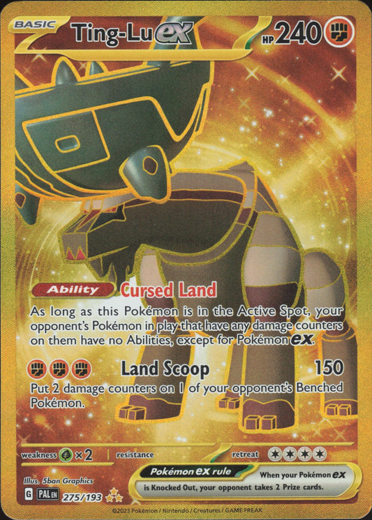Ting-Lu ex Holo Hyper Rare SV02: Paldea Evolved 275/193 NM