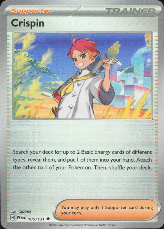 Crispin Uncommon SV: Prismatic Evolutions 105/131 NM